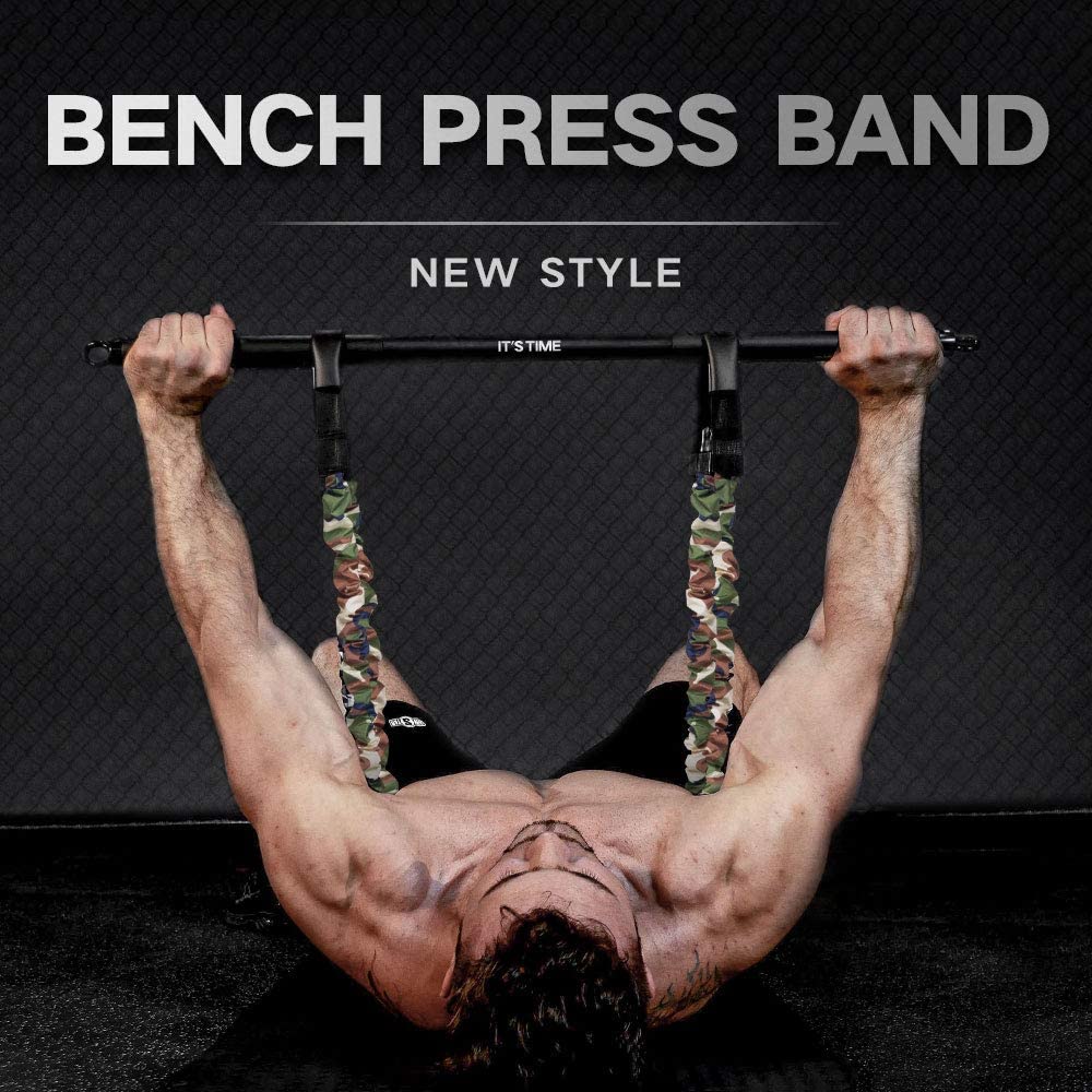 Innstar Bench Press Resistance Bands with Fixed Bar - DLC Fitness